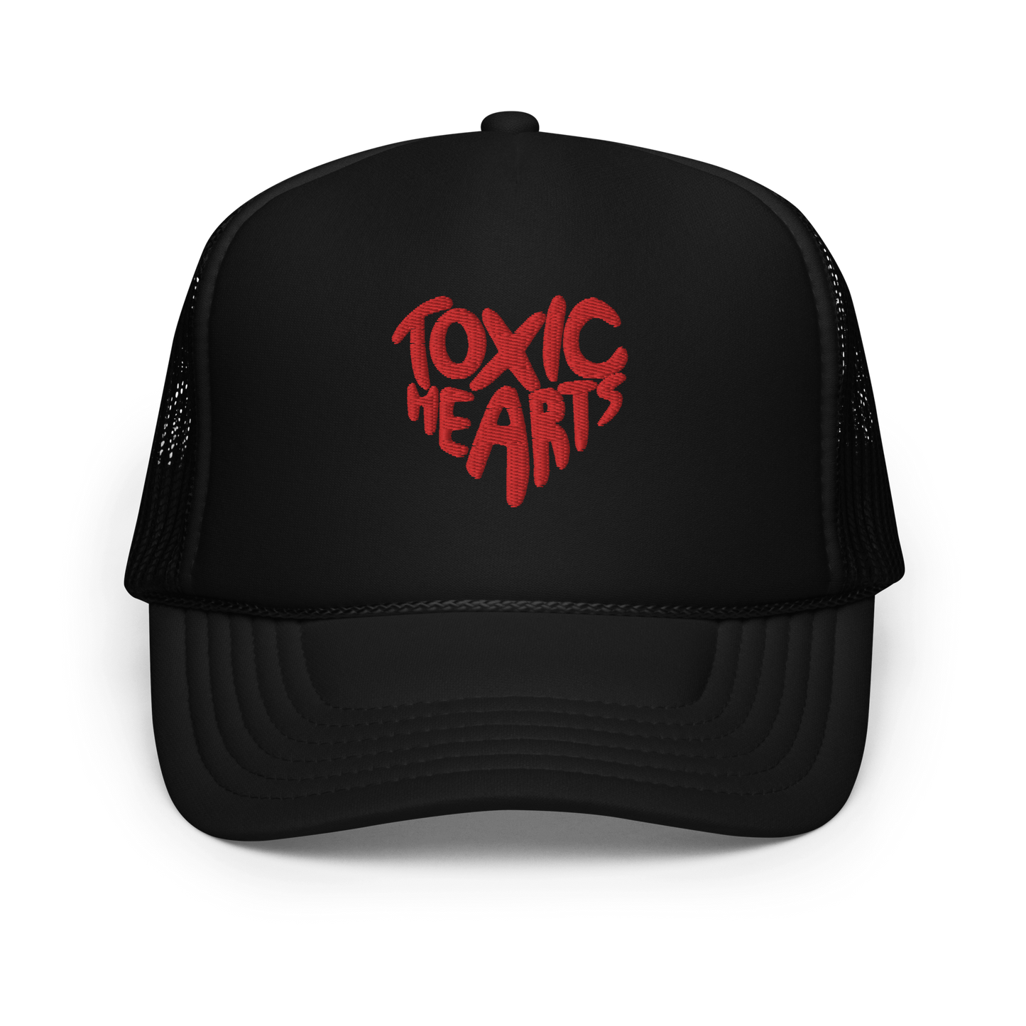 Toxic Hearts Foam trucker hat