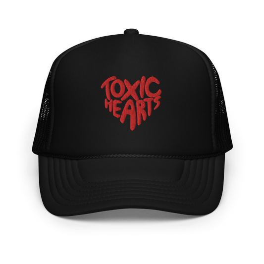 Toxic Hearts Foam trucker hat