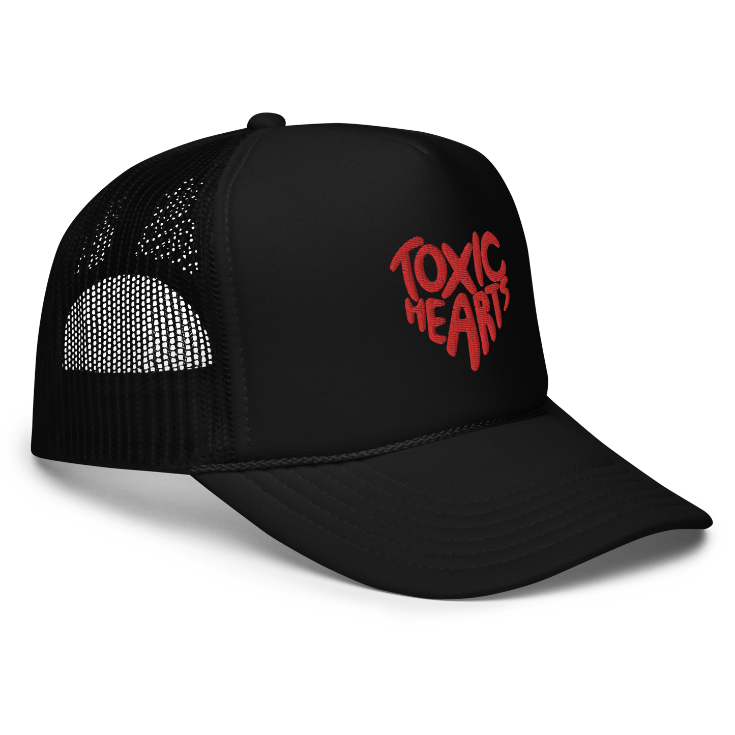 Toxic Hearts Foam trucker hat