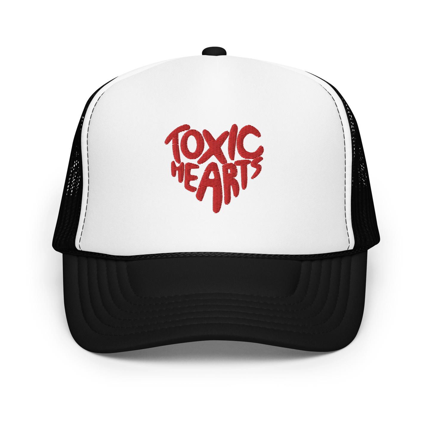 Toxic Hearts Foam trucker hat