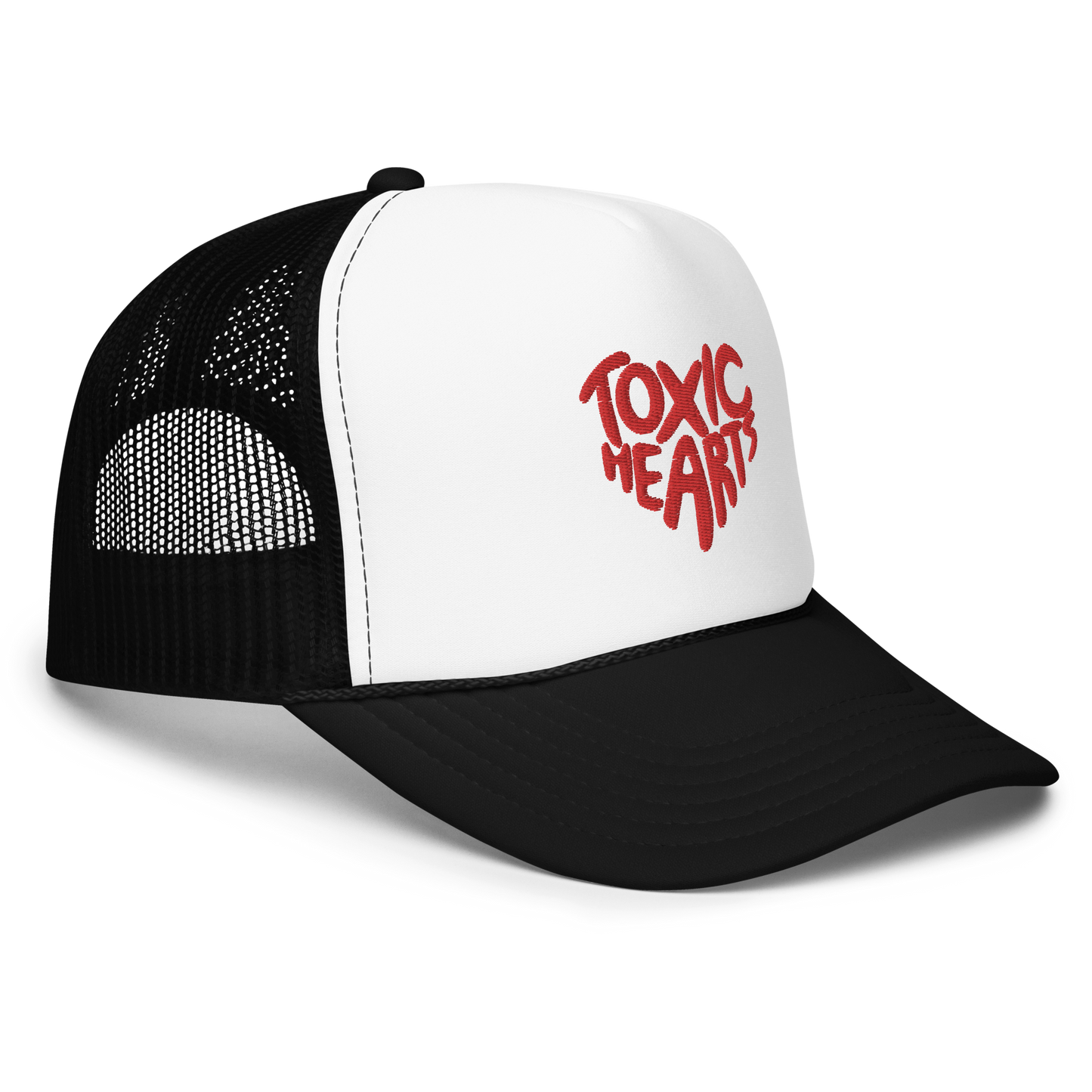 Toxic Hearts Foam trucker hat