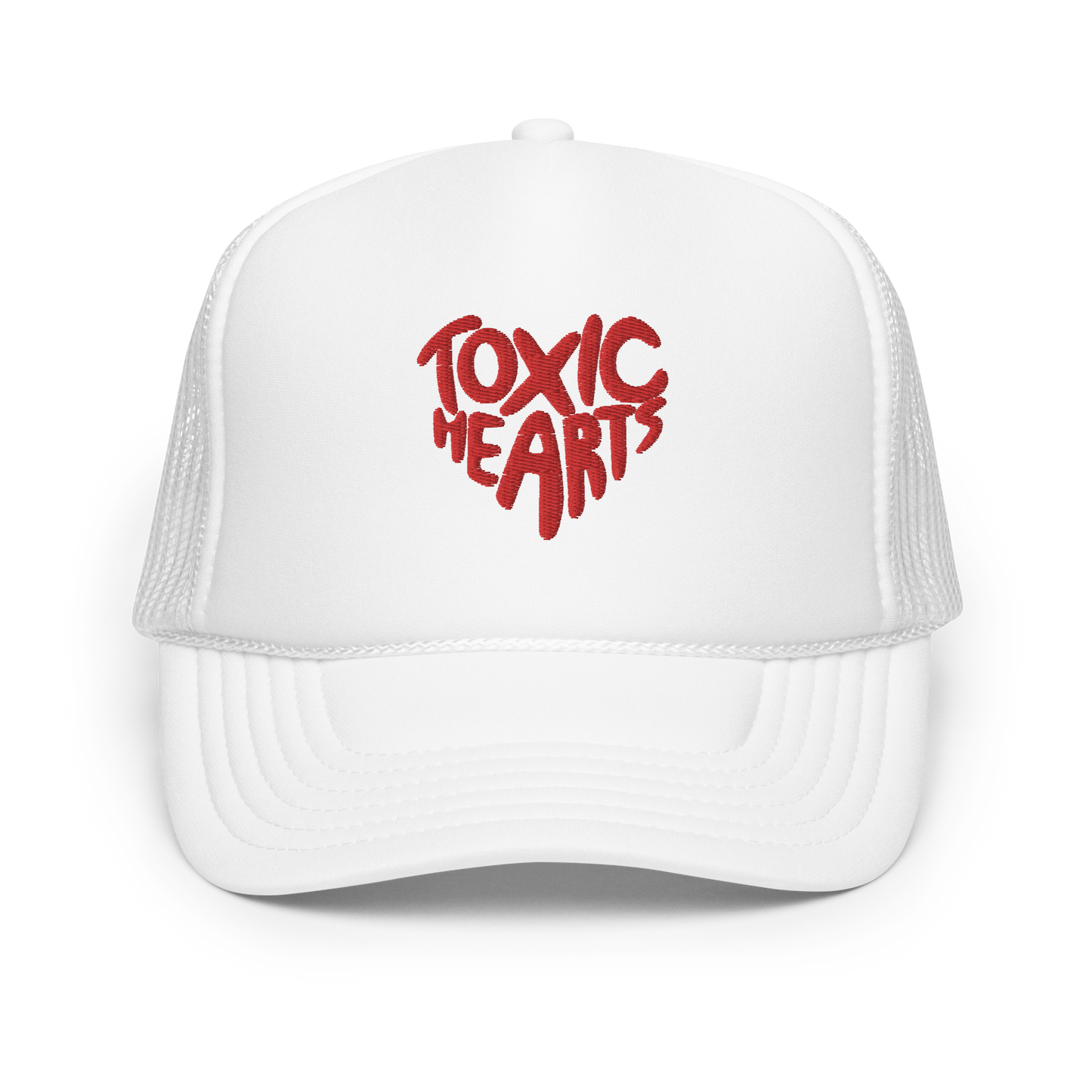 Toxic Hearts Foam trucker hat