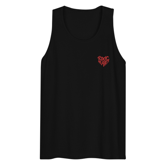 Toxic Hearts Men’s premium tank top