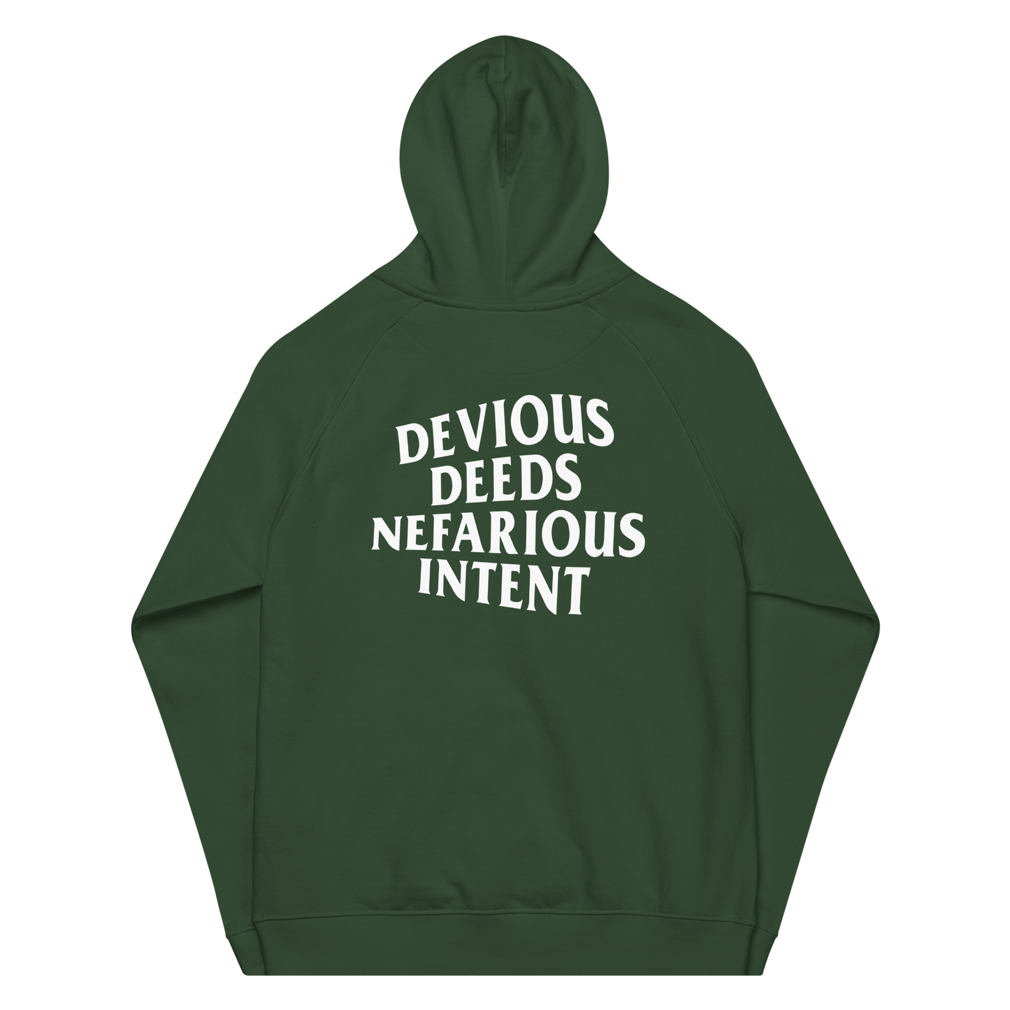 "Devious Deeds" Nefarious Intent Hoodie