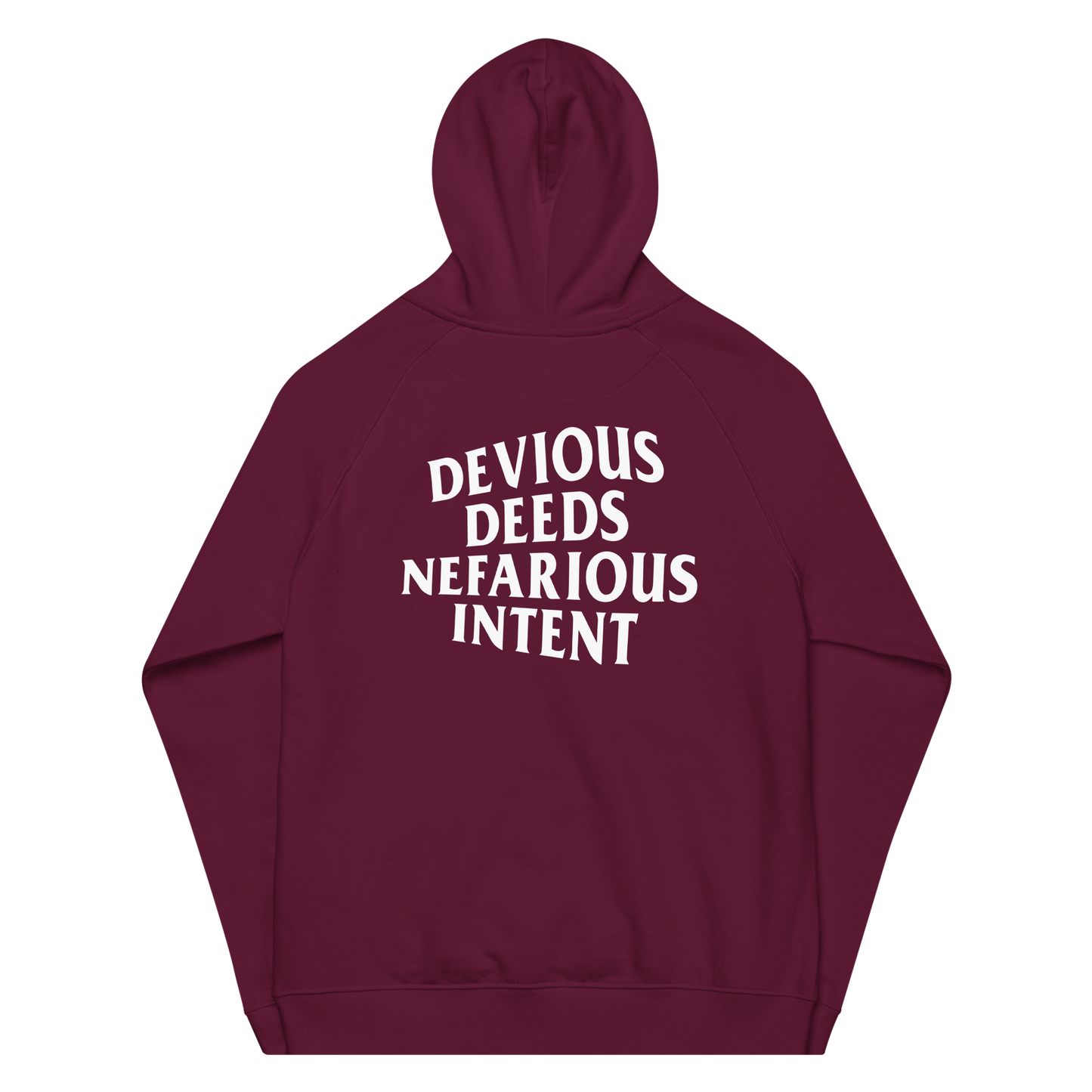 "Devious Deeds" Nefarious Intent Hoodie