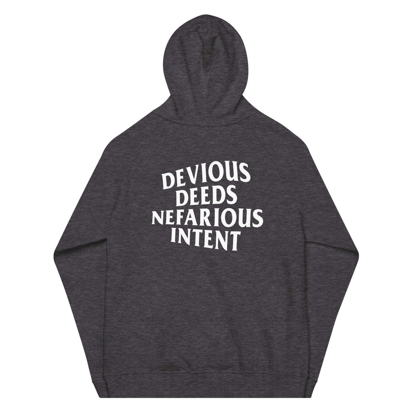 "Devious Deeds" Nefarious Intent Hoodie